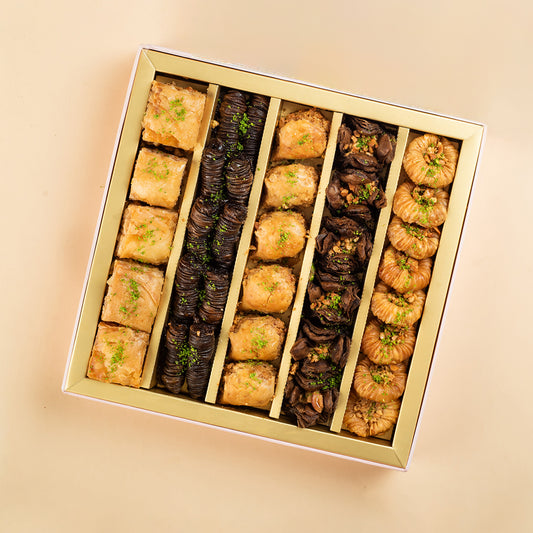 Assorted Kaju & Chocolate Baklava 1KG
