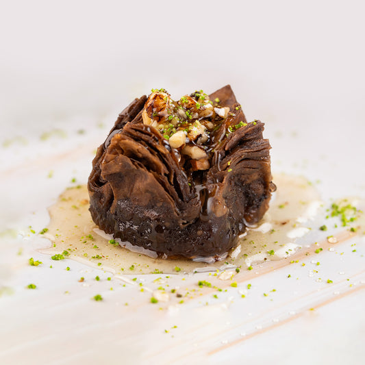 Chocolate Flower Baklava