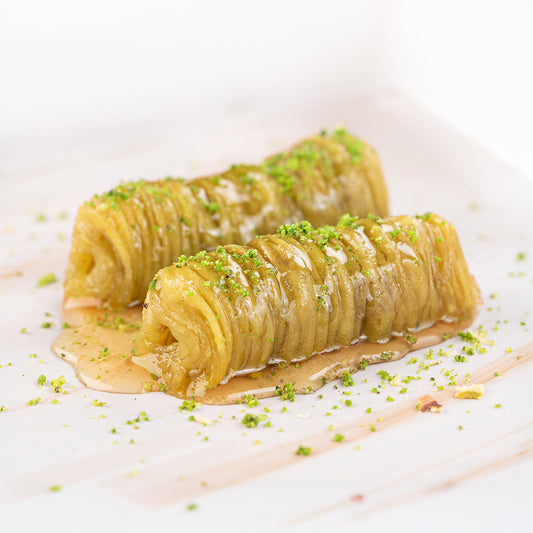 Pistachio Finger Fold Baklava