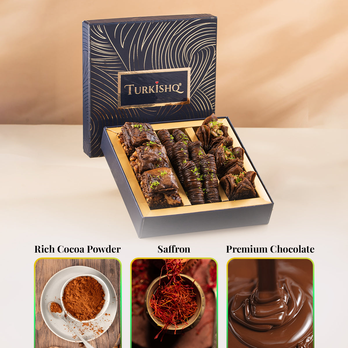 Assorted Chocolate Baklava 250 gm