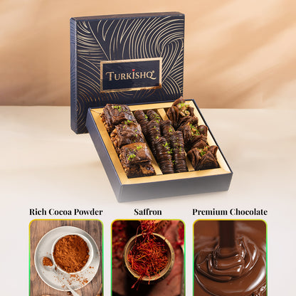 Assorted Chocolate Baklava 250 gm