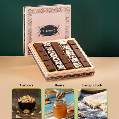 Assorted Dubai Viral Kunafa Chocolate Box