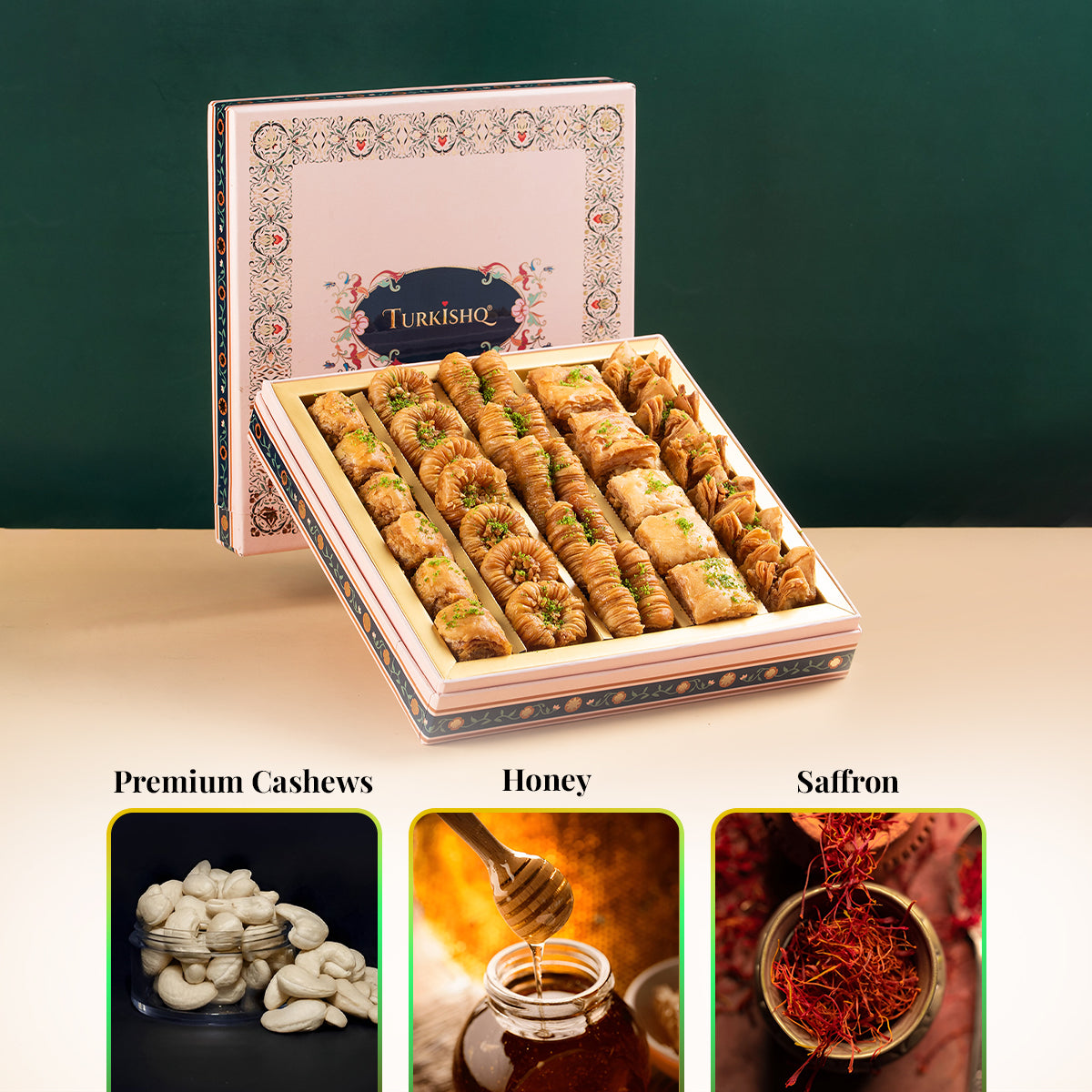 Assorted Kaju Baklava 1 KG