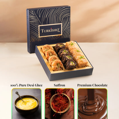 Assorted Kaju & Chocolate Baklava