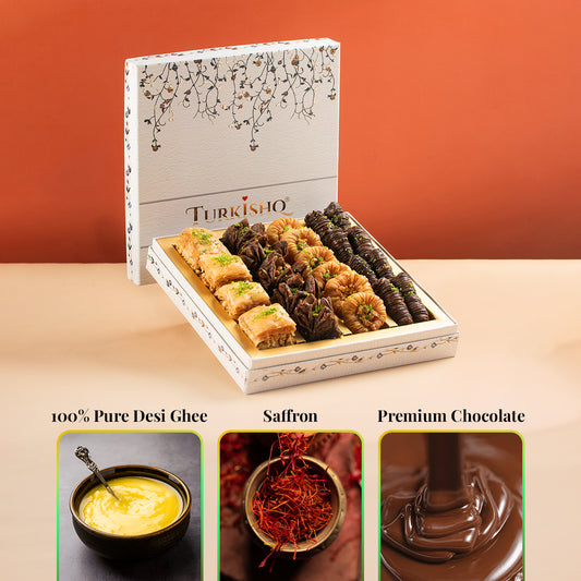 Assorted Kaju & Chocolate Baklava