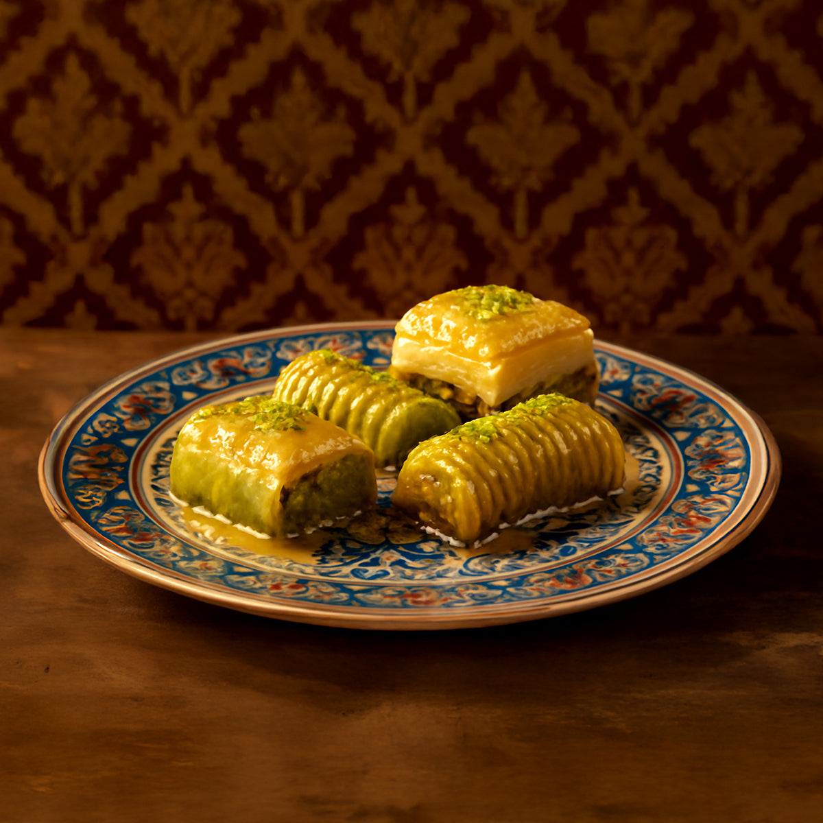 Assorted Pistachio Baklava