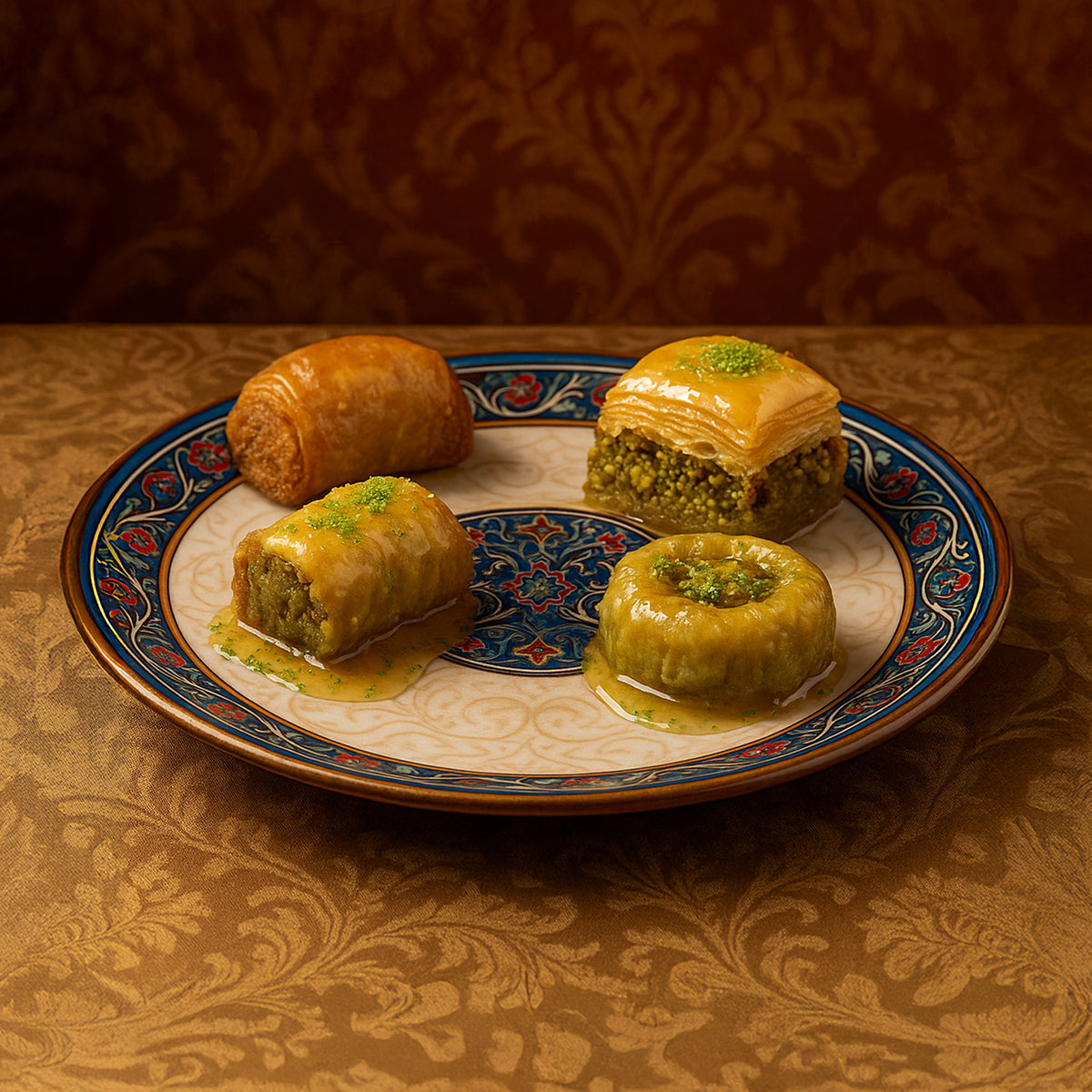 Assorted Pistachio Baklava