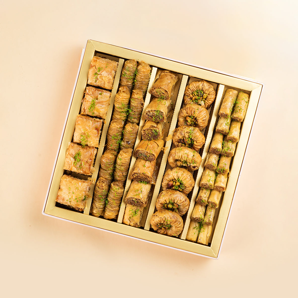 Assorted Pista Baklava 1 KG