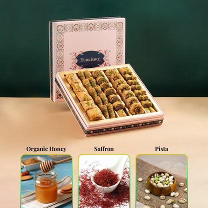 Assorted Pista Baklava 1 KG