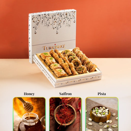 Assorted Pistachio & Kaju Baklava