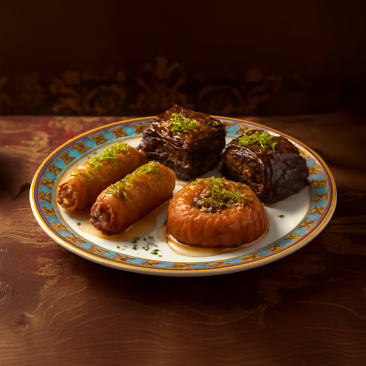 Assorted Pistachio & Chocolate Baklava