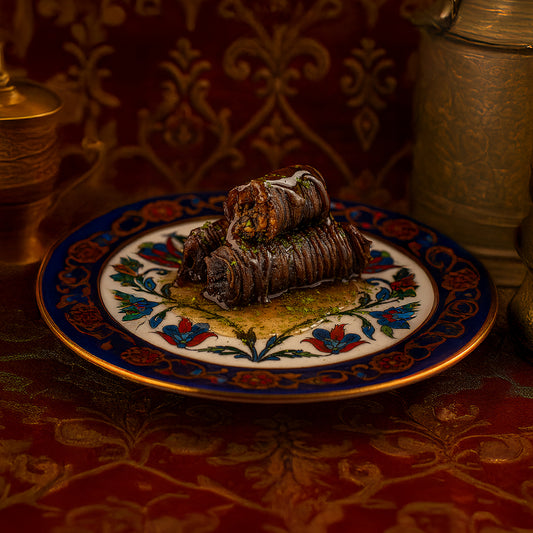 Chocolate Finger Fold Baklava