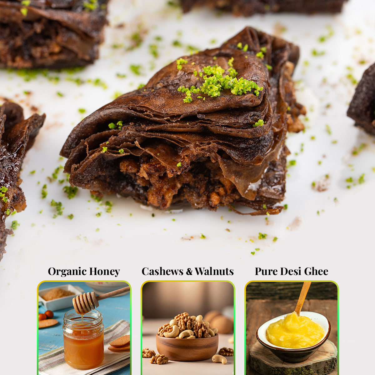 Chocolate Loaded Baklava