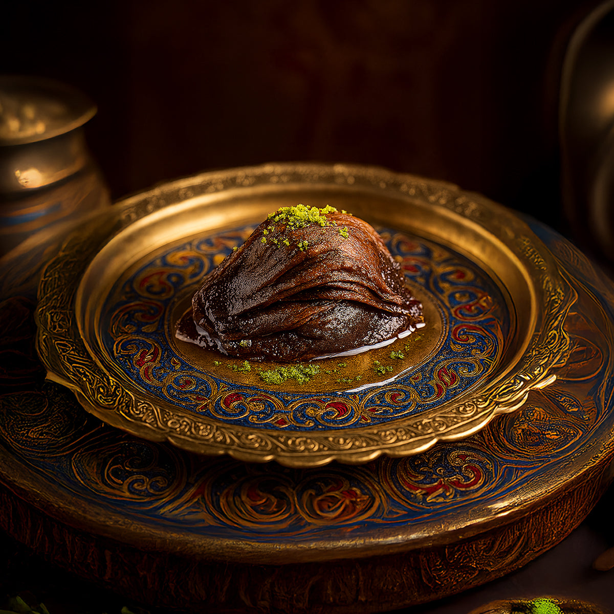 Chocolate Midye Baklava