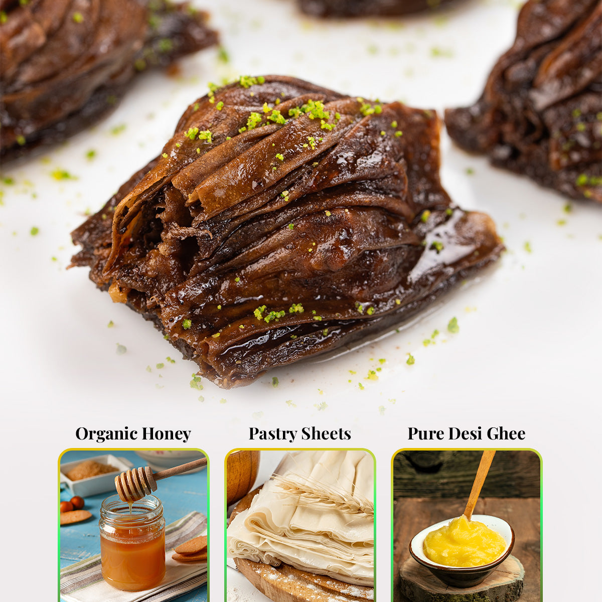 Chocolate Midye Baklava