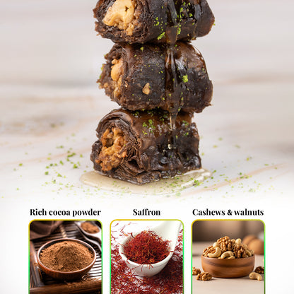 Chocolate Roll Baklava