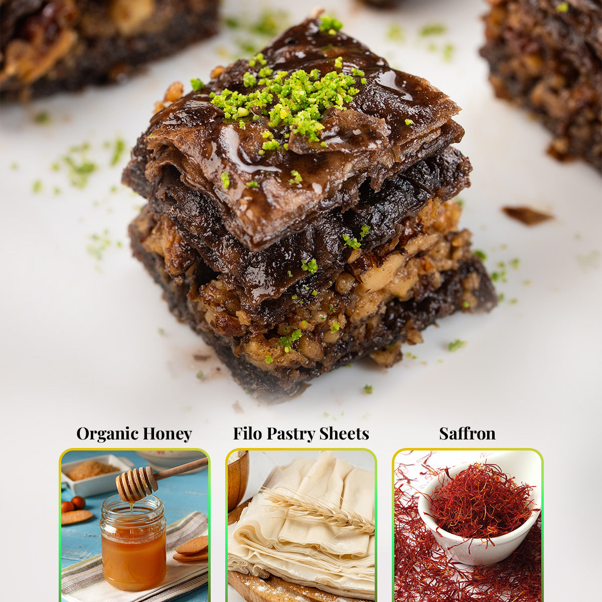 Chocolate Square Baklava