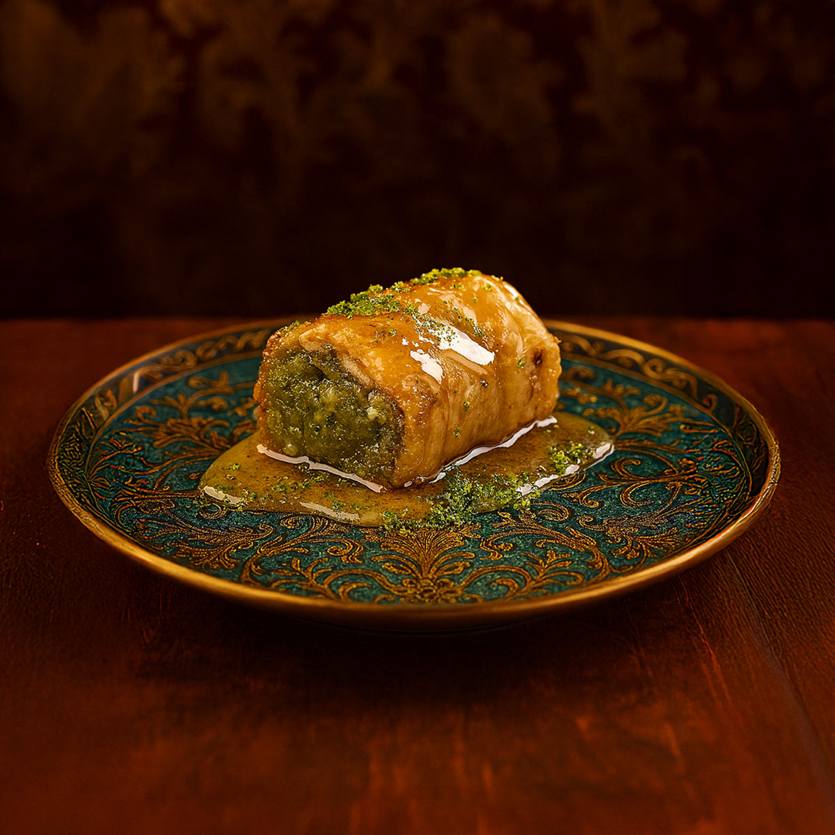 Pistachio Roll Baklava