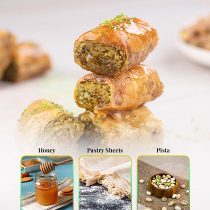 Pistachio Roll Baklava
