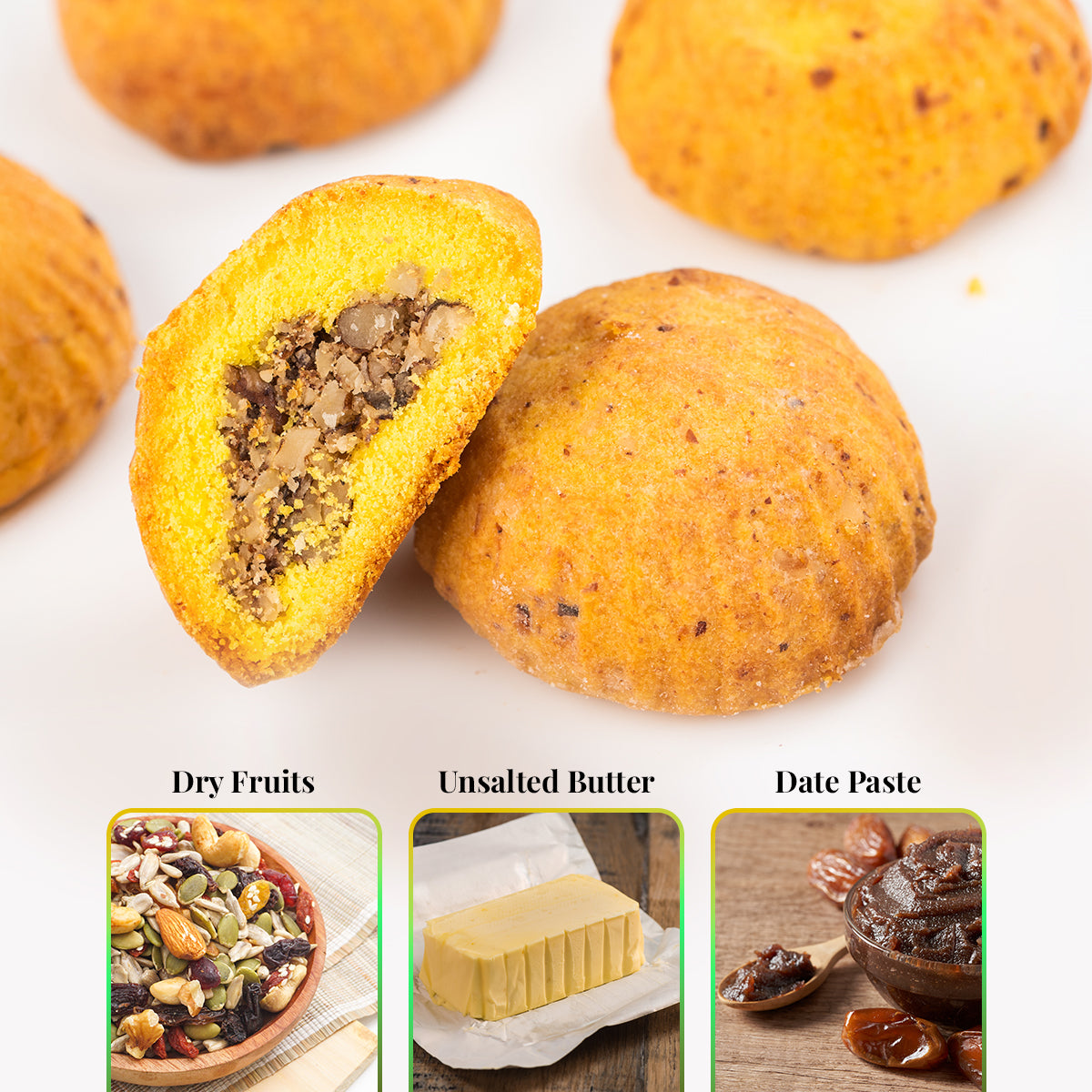 Walnut Ma'amoul Cookie